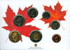 2010 Canada RCM Brilliant Uncirculated 7-Coin Set Maple Leaf Logo