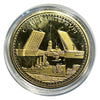 Lucky  Copper Saint Petersburg Coin in Protective Plastic Capsule
