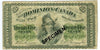 1870 Canada 25 Cents Note