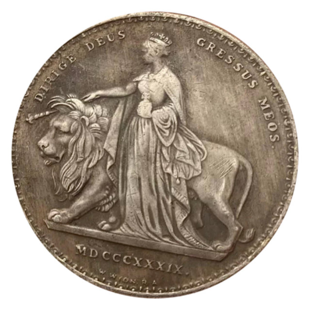 Copper Craft  Coin “Goddess and Lion” 40mm Hobo Nickel Big Coin