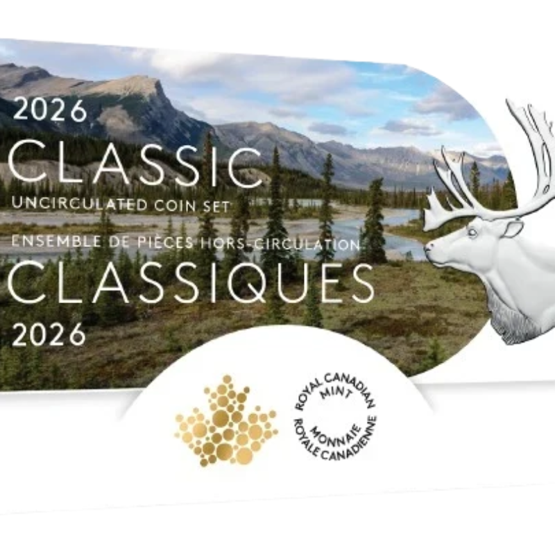 2026 Canada Classic Uncirculated Coin Set