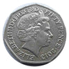 2004 UK 50p Fifty Pence ROGER BANNISTER Circulated Coin VF