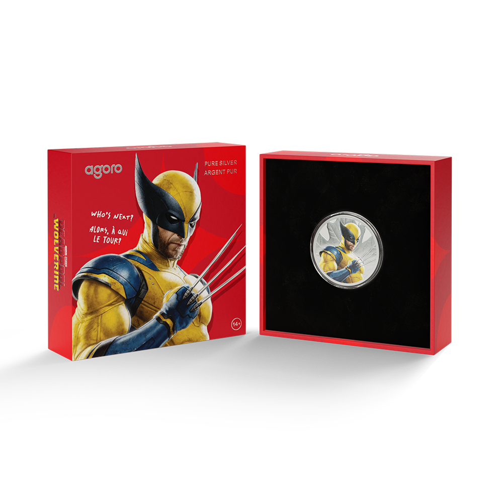 2026 Marvel Woverine “I Heart Me” – 1 oz .9999 Pure Silver Limited Edition Collectible