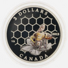 2013 Canada Silver $3 Bee And Hive - Animal Architects