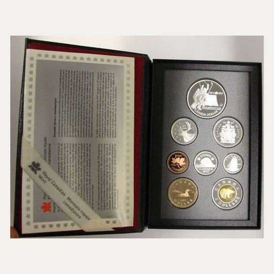 1997 Canada Hockey Victory 8-Coin Silver Proof Set RCM OGP