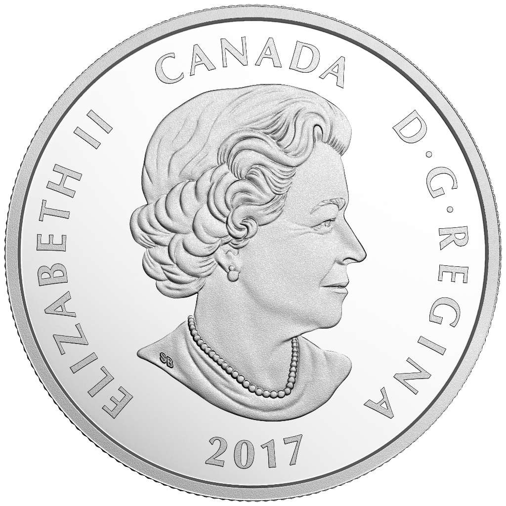 Canada Silver 2017 $10 Birds Among Nature's Colours: Tufted Titmouse .51oz