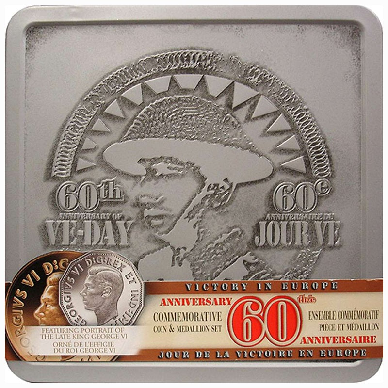 2005 V-E Day 60th Anniversary Coin, Medallion & CD Set
