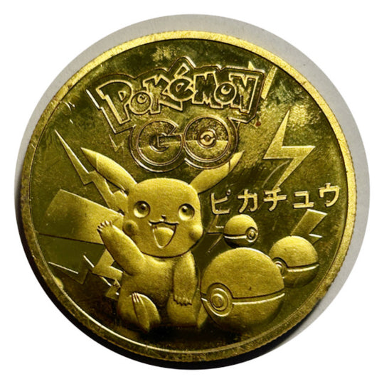 Lucky Craft Colored Coin Pokemon / Pikachu in Capsule