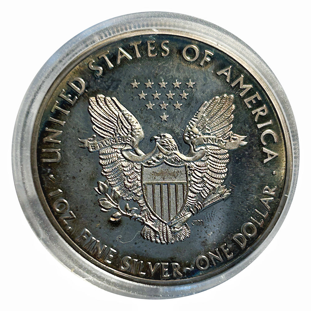 Lucky Craft Coin Morgan Dollar Liberty Head  Medal in Capsule
