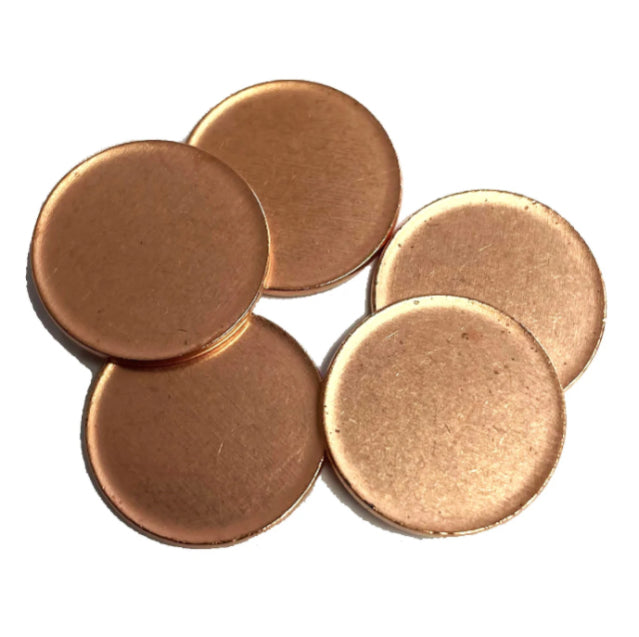 1997-2001 Five Cent Coins (blank) 2.25 g