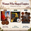 Women Who Shaped Empires – 3 Historical Coin Sets | Theodora & Queen Victoria