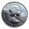 1958 Canadian Silver Dollar Coin  MS60
