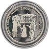 2001 Canada 50c PEI Festival of Fathers .925 Silver Proof Coin