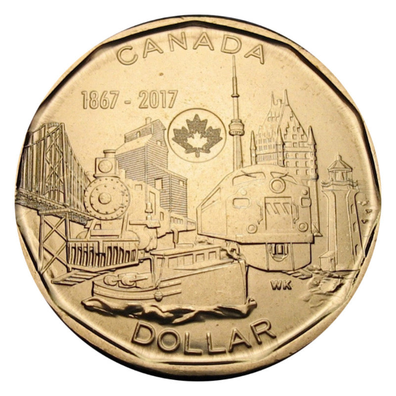 2017 Canada $1 150th Anniv. of Canada Achievement BU