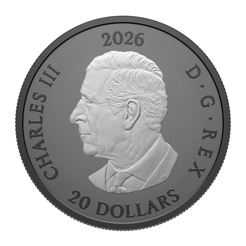 2026 Canada $20 Triple Maple 1 oz .9999 Silver Coin