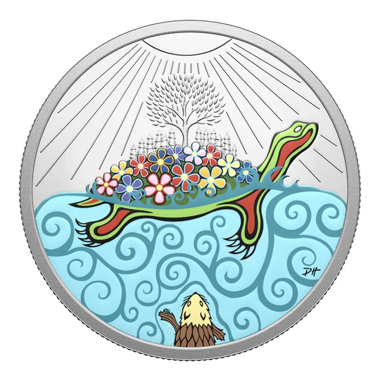 2026 $20 Turtle Island - Pure Silver Coin