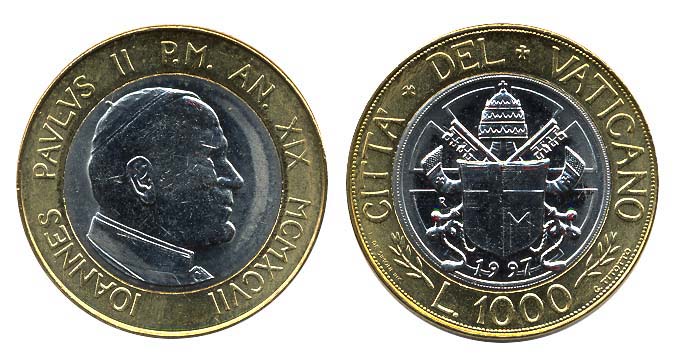 John Paul the Great – Three Coins Honoring a Modern Saint