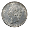 1899 Canada Silver 50 cents Newfoundland (Victoria) Coin VG Wide 99