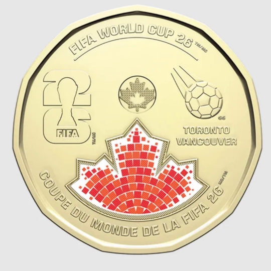 2026 $1 FIFA World Cup 2026TM/MC - Special Wrap Roll Colourized