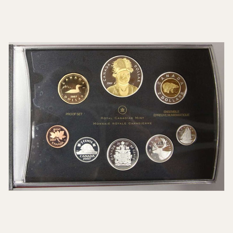 2007 Canada Thayendanegea Joseph Brant 8-Coin Silver Proof Set RCM OGP