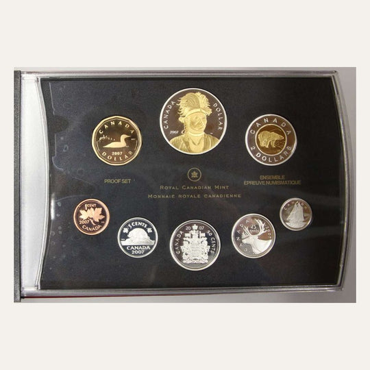 2007 Canada Thayendanegea Joseph Brant 8-Coin Silver Proof Set RCM OGP