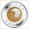 2011 Canada Full Moons Algonquin Silver Niobium 4-Coin Set RCM