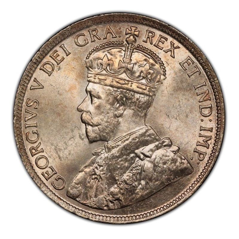 1911 Canada Silver 50 cents Newfoundland  Coin VG
