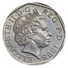 1998 UK 50 Elizabeth II 50 Pence NHS 50th Anniversary commemorative BU