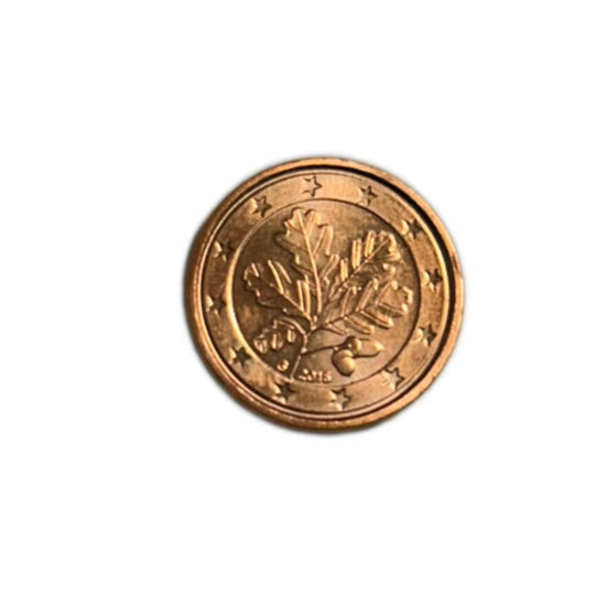 2016 Germany  J one euro cent  UNC