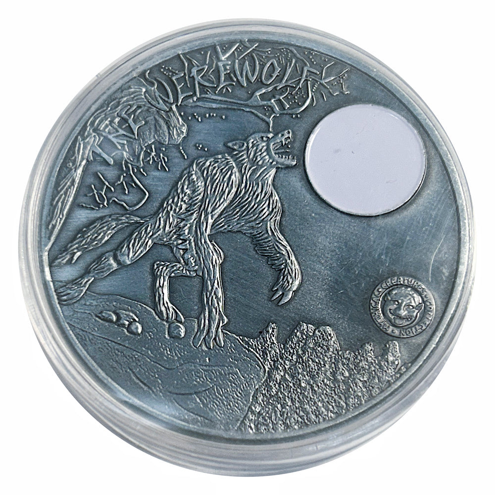 Lucky Craft Colored Coin Werewolf Under Full Moon Big Coin   in Capsule