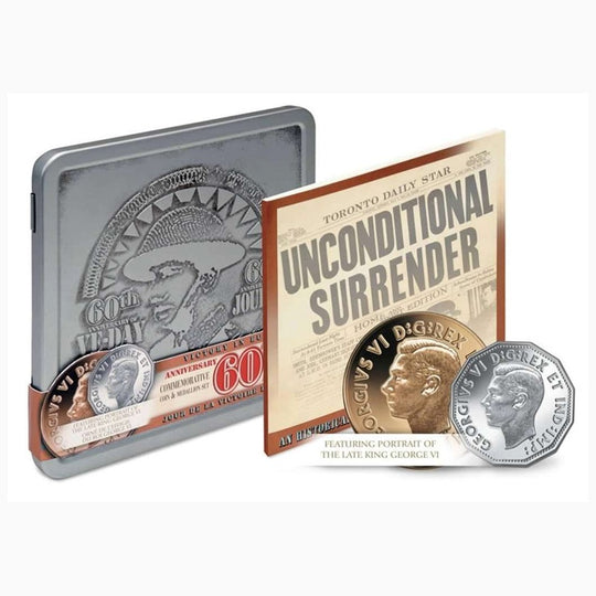 2005 V-E Day 60th Anniversary Coin, Medallion & CD Set