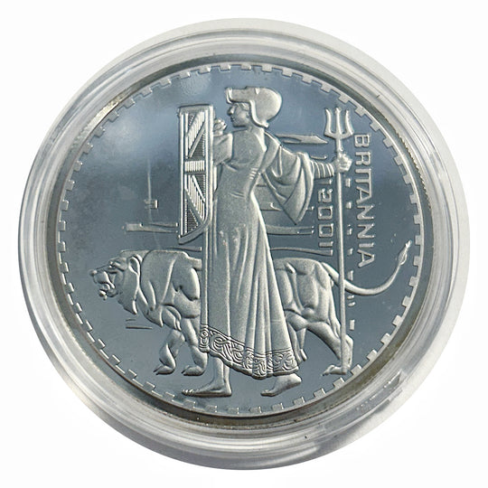 Lucky Craft Coin Britannia Lion Commemorative Medal in Capsule