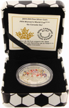 2015 days Canada Silver  $10 FIFA Women World Cup - Go Canada Go