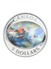 2006 Canada $5 Canadian Forces Snowbirds Silver Hologram Coin and Stamp Set