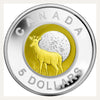 2011 Canada Full Moons Algonquin Silver Niobium 4-Coin Set RCM
