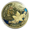 Lucky  Colored Coin Queen Elizabeth II   in Protective Plastic Capsule