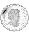 2014 Canada Silver $20 Venetian Glass Snowman  1 oz