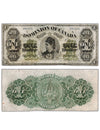 Canada 1878 $1 Lettered Border Note