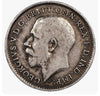 1919 UK Great Britain Three Pence Silver Coin