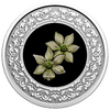 2020 Canada Silver  $3 Pacific Dogwood - British Columbia - Floral Emblems Rev