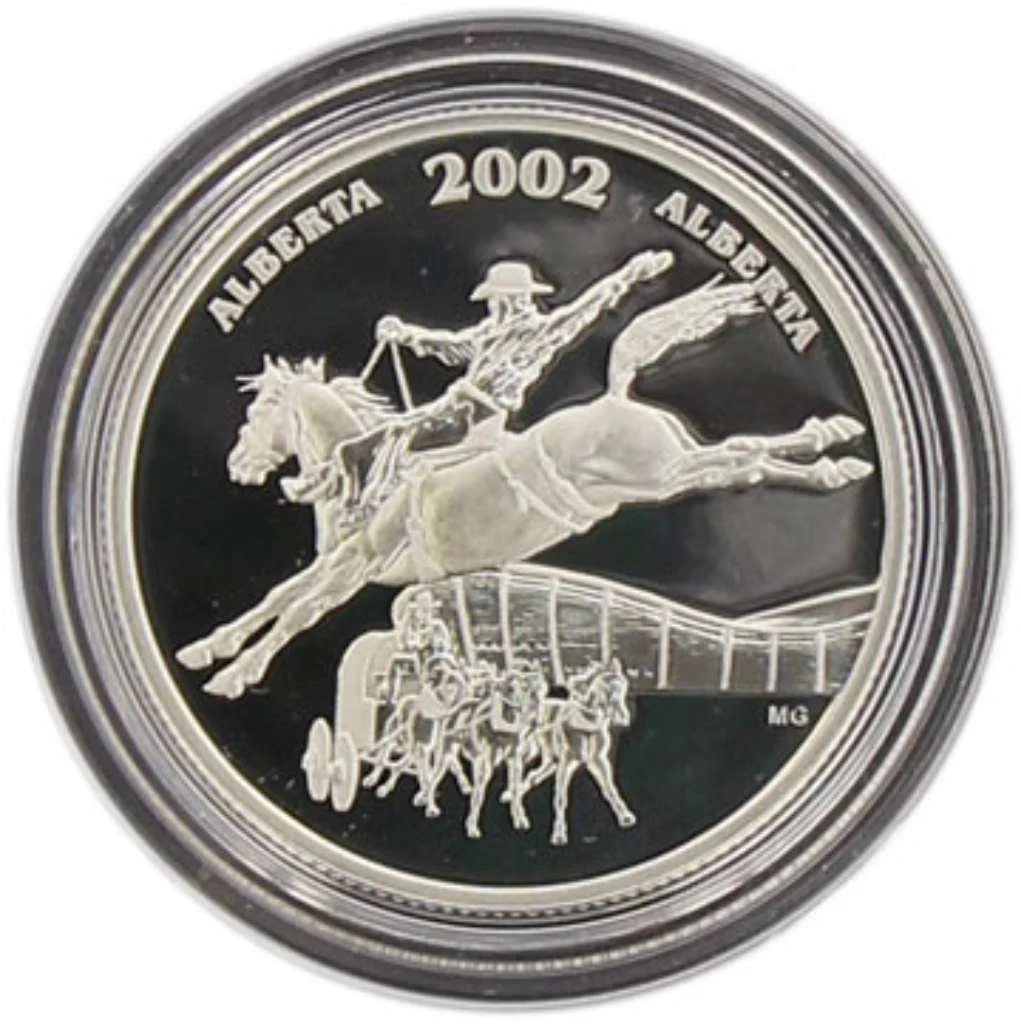 2002 Canada Silver 50 Cents Alberta - Canadian Festivals