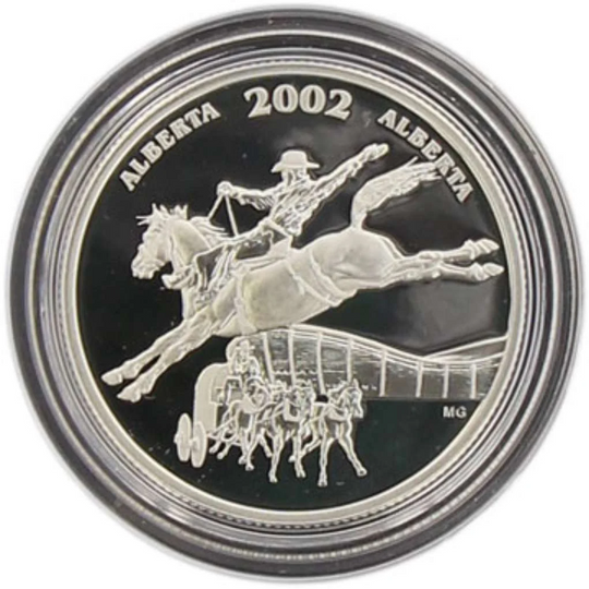 2002 Canada Silver 50 Cents Alberta - Canadian Festivals