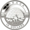 2014 Canada $10 Igloo O Canada .9999 Silver Proof Coin RCM