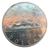 1957 Canadian Silver Dollar Coin MS 60