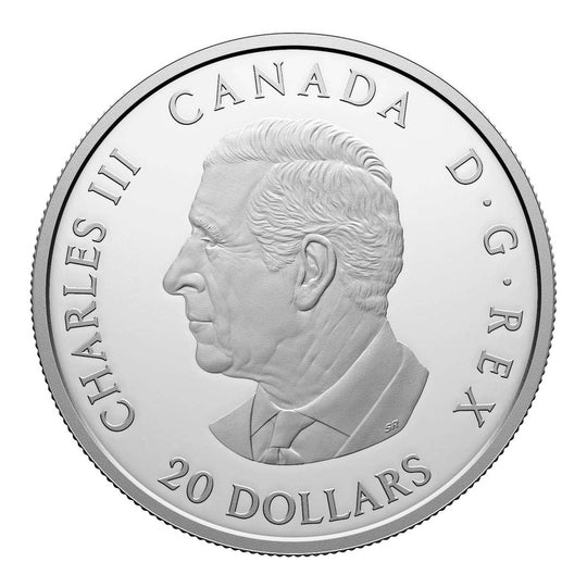 2024 Canada $20 Nunavut 1 oz .9999 Fine Silver Proof Coin