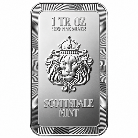 2025 Scarecrow Monster 1 oz .999 Silver Colorized Bar #/499 Scottsdale Mint