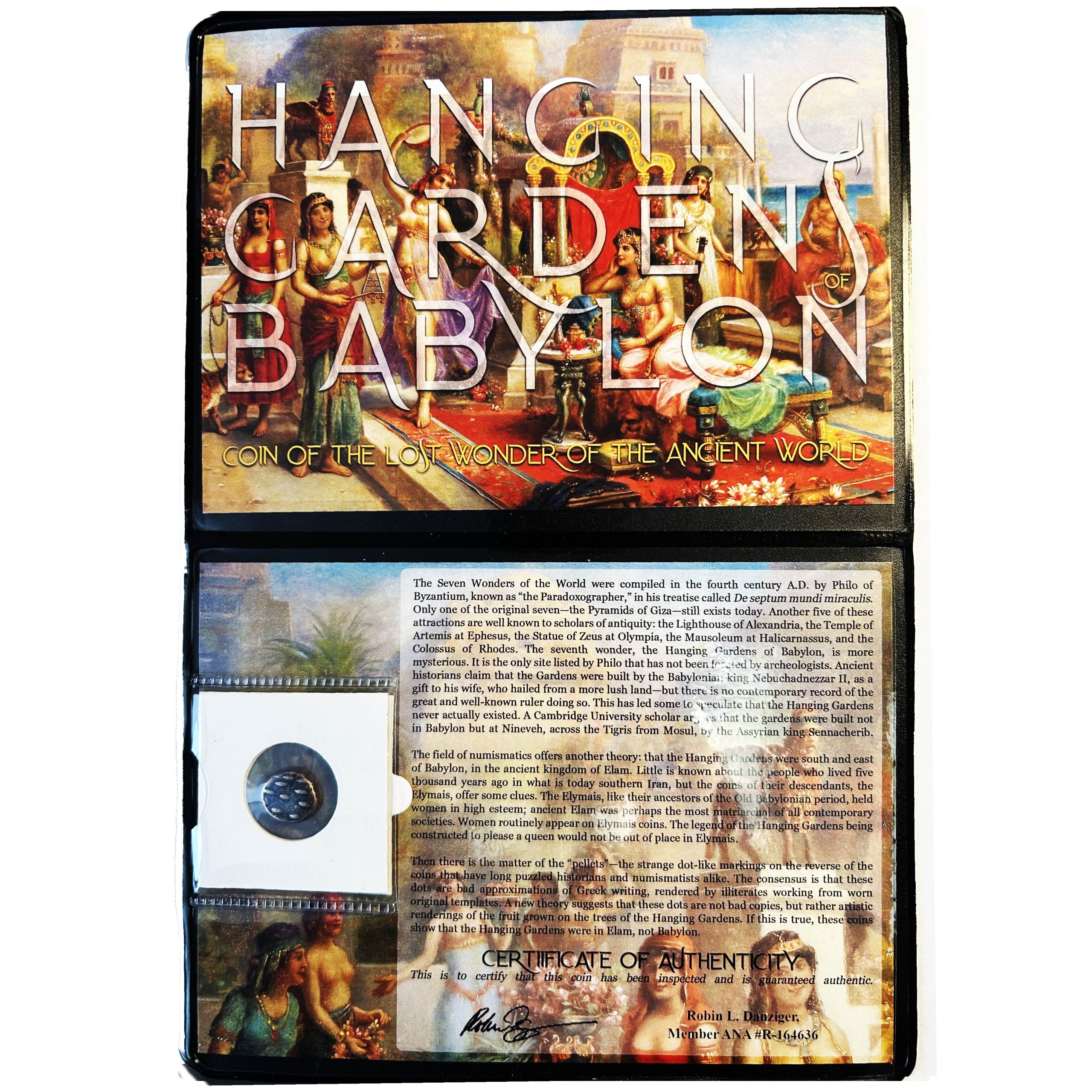 The Lost Wonder – Ancient Coin of the Hanging Gardens of Babylon