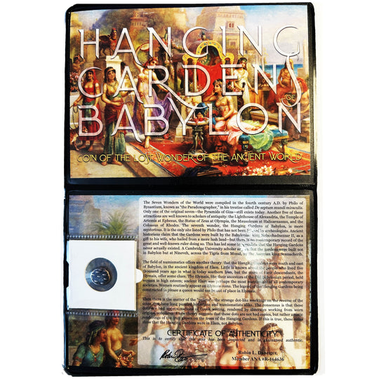 The Lost Wonder – Ancient Coin of the Hanging Gardens of Babylon