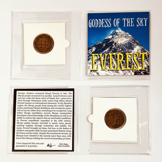 Mount Everest – Historic Nepal Coin & Himalayan Story Collection