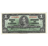 1937 Canada  $1 One Dollar Banknote Coyne - Towers Good Condition